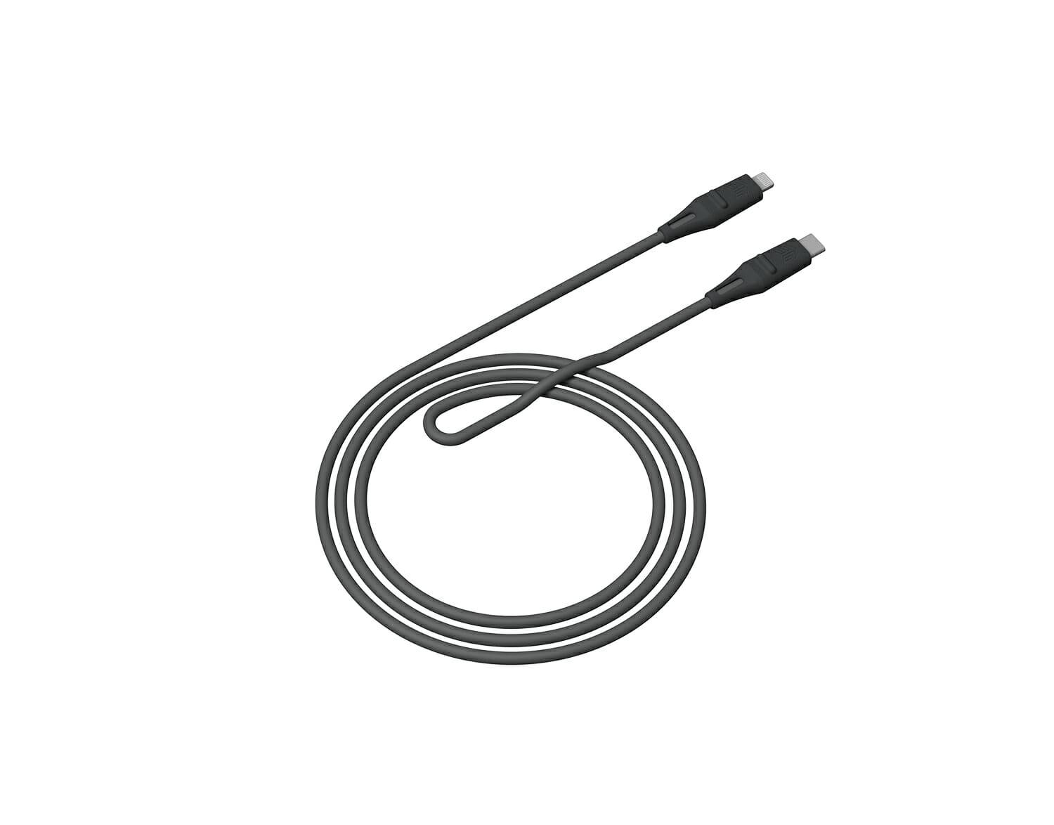 STM DUX CABLE USBC to Lightning (1.5m) Grey